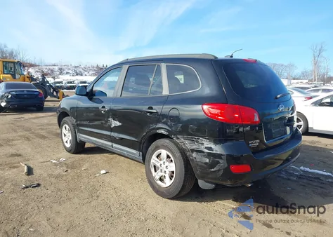 2009 Hyundai Santa Fe Gls z USA, uszkodzony, nr VIN 5NMSG13D09H232071